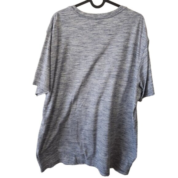 Eddie Bauer Men’s T-Shirt XL Tall Heather Blue Legend Wash - Picture 2 of 4